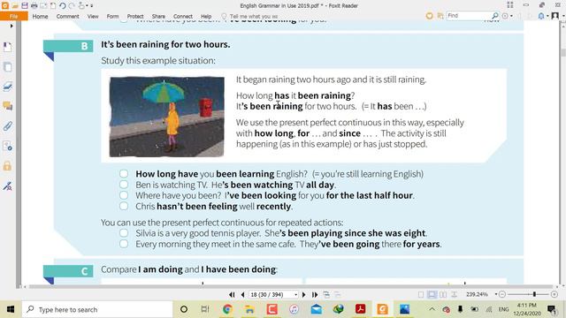 گرامر حال کامل استمراری - Grammar - present perfect continuous смотреть онлайн