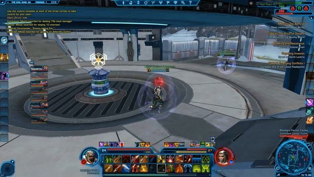Final Matches 10 - Alderaan Warzone - Star Wars: The Old Republic BETA смотреть онлайн