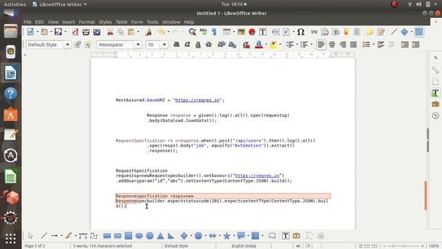 RestAssured || Request specification and Response Specification смотреть онлайн