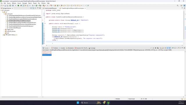 Curso de Java | String | Como Poner En Minúscula o Mayúscula Una Cadena en Java Con toUpper, toLowe смотреть онлайн