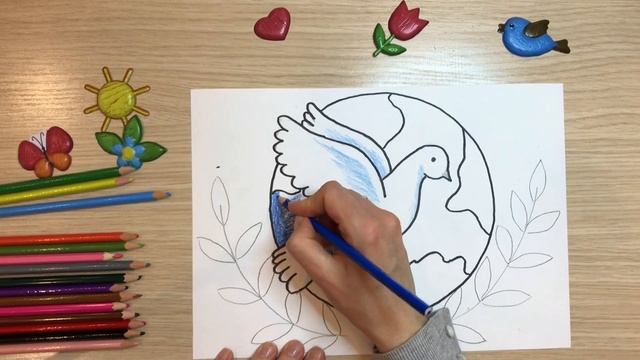 Рисунок миру мир. День Земли рисунок. Рисунок мир. Как нарисовать голубя мира. Нарисовать день мира смотреть онлайн