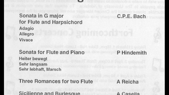 Lunch Hour Flute Recital given by Paul Michell смотреть онлайн