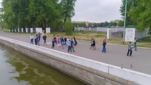 Выпускной с квадрокоптера 4А Светлый Школа No 1 смотреть онлайн