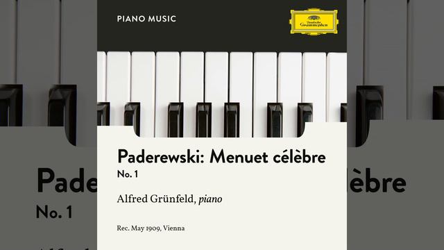 Paderewski: Humoresques de concert, Op. 14 - Menuet célèbre No. 1 смотреть онлайн