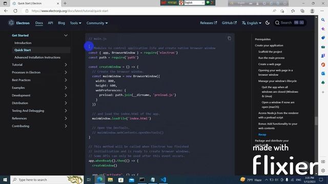 How to use electron with react||Convert react app to electron app смотреть онлайн