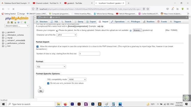 PHP MyAdmin import | export | Delete | Drop | set password | WAMP server import | export | Delete смотреть онлайн