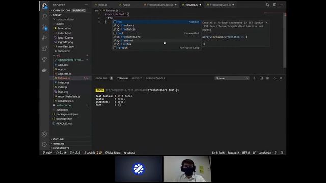 Initiation à React en TDD avec Andrea Maugars смотреть онлайн