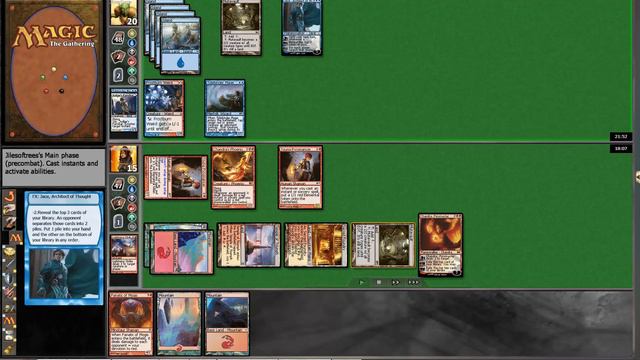 Standard Tournament R1: Red-White Pyro vs MonoBlue Devotion (Daily Event 6162771) смотреть онлайн