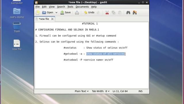 Firewall and selinux in RHEL 6 1 смотреть онлайн