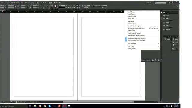 How to break 2 facing pages into single pages in Adobe Indesign [2018] смотреть онлайн
