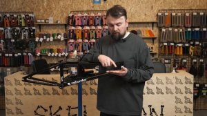 Как поставить каретку и шатуны на BMX