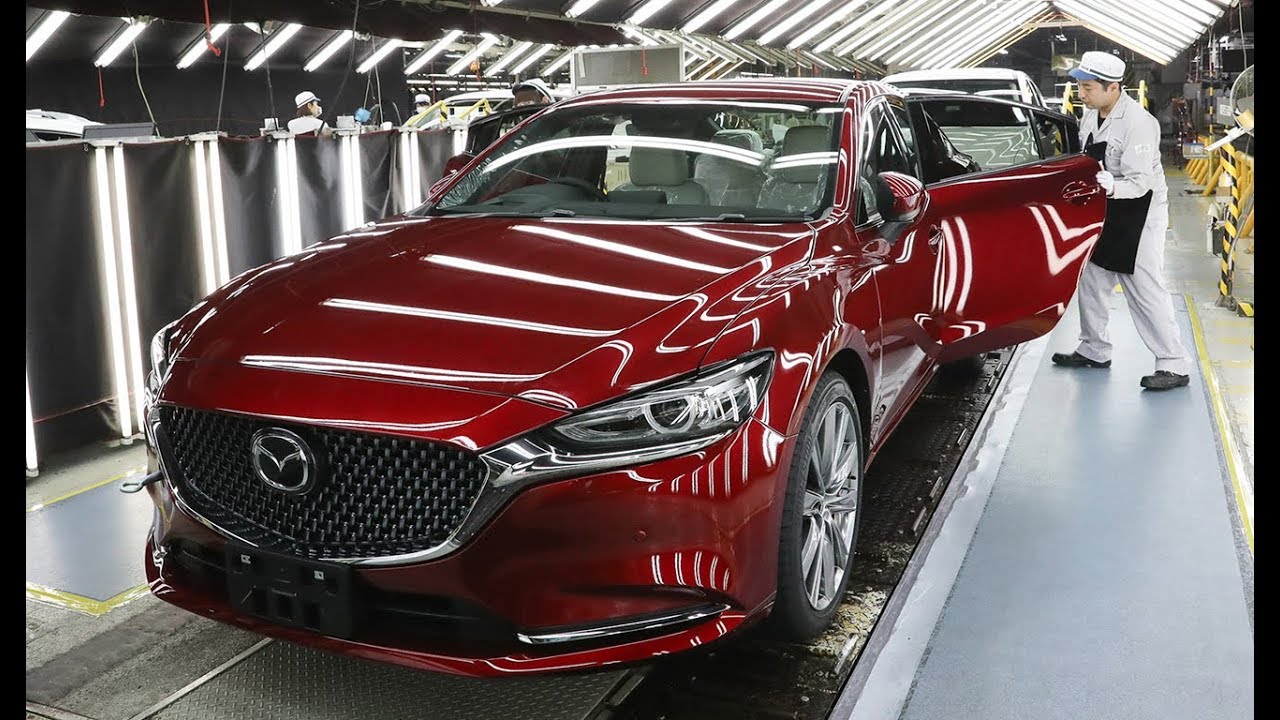 Mazda 6 Производство - Завод Хофу - Япония. смотреть онлайн
