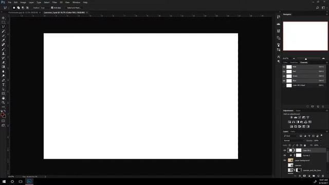 Photoshop CC 2017 - Reducing PSD File Size смотреть онлайн