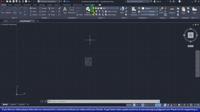 AutoCAD 3D House Design: 2 Part 1 Creating 2D Floor Plan in AutoCAD | Hindi/Urdu | Outer Walls смотреть онлайн