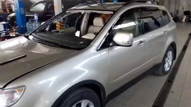 Установка лобового стекла Subaru Tribeca смотреть онлайн
