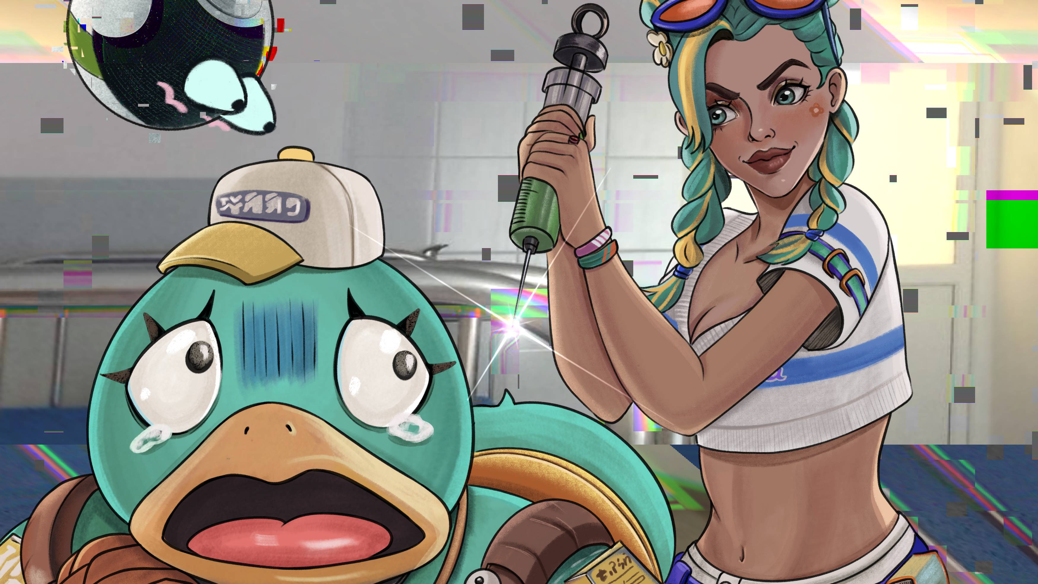 Speedpaint Fanart Farlight 84 / скоростное рисование фанарта по игре Фарлайт 84