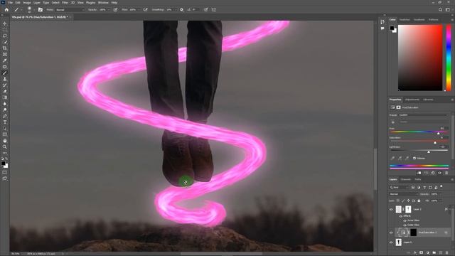Glowing Effect - Easy Photoshop Tutorial | Glow Effect in Photoshop смотреть онлайн