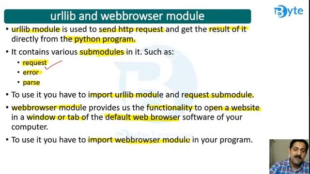 Python Libraries | Class 12 | Lecture 6 | Computer Science | Byte Learning смотреть онлайн
