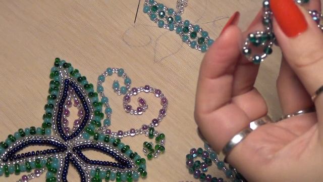 Авторская вышивка люневильским крючком от Виктории Бойко смотреть онлайн