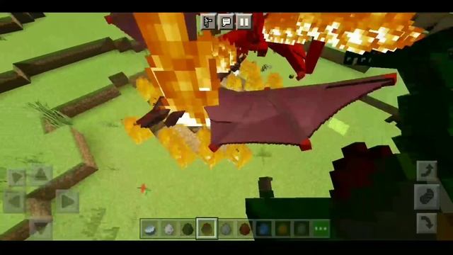 Ice and fire drogon mod for Minecraft pocket edition | Dragon mod in Minecraft PE | Roargaming | Ic смотреть онлайн