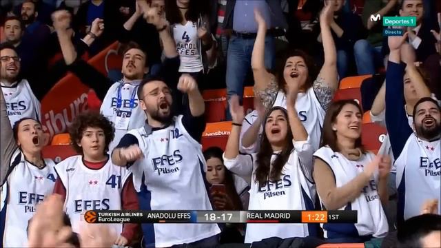 Brandon Paul vs Real Madrid | Euroleague 2016-17 смотреть онлайн