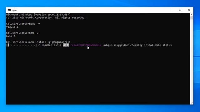 How to install angular cli in windows 10 смотреть онлайн