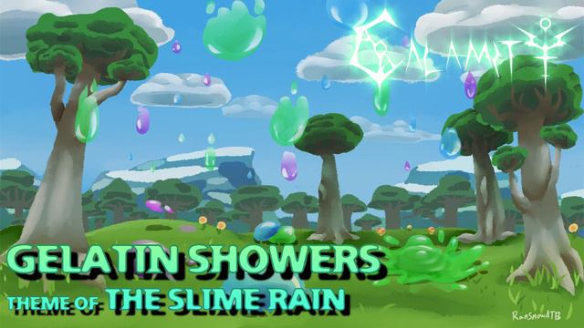 Vanilla Calamity Mod Music - "Gelatin Showers" - Theme of the Slime Rain смотреть онлайн