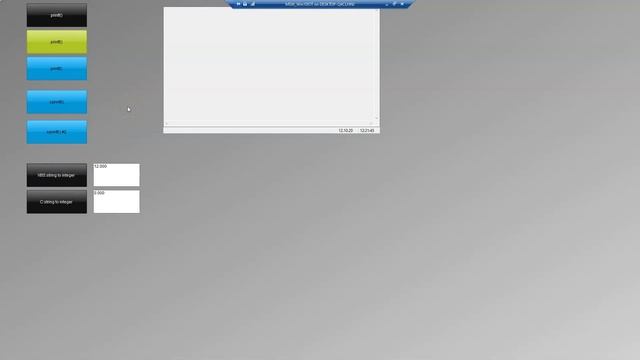 Transfer STRING value into INTEGER. Tutorial for WinCC V7 scripting (VBS, C-action) #7 смотреть онлайн