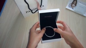 Оригинальный браслет PANDORA с застежкой в форме сердца