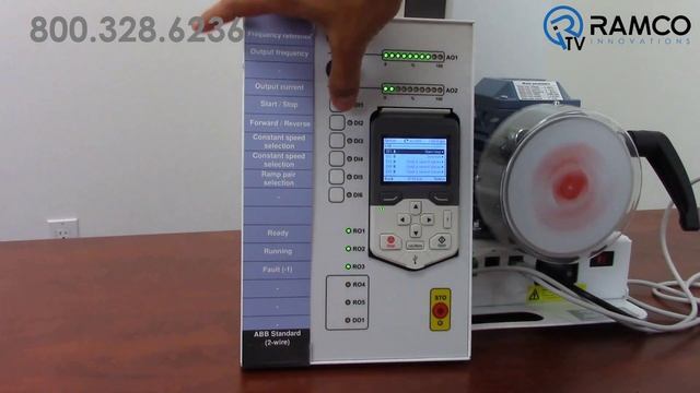 ABB ACS580 I/O Settings смотреть онлайн
