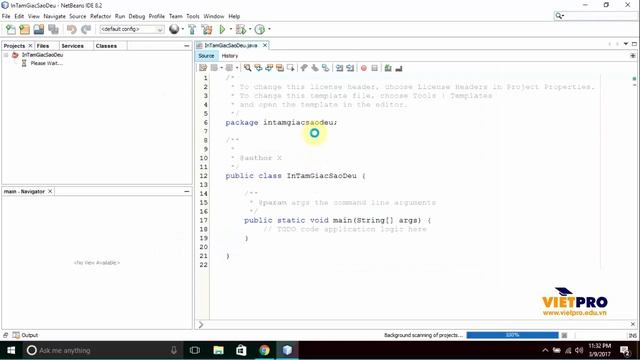 BÀI TẬP LẬP TRÌNH JAVA 4.2 - IN TAM GIÁC SAO ĐỀU смотреть онлайн