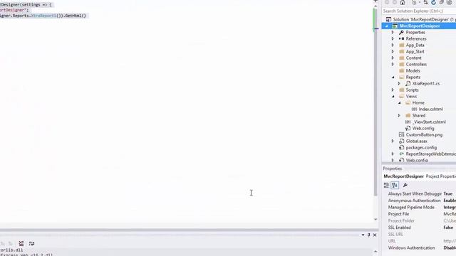 20. Отчеты: ASP.NET MVC Дизайнер отчётов смотреть онлайн