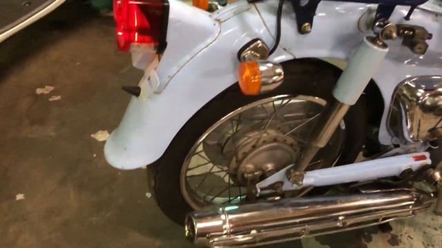 Скутер Honda Little Cub из Японии смотреть онлайн