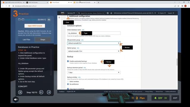 AWS Cloud Quest - Databases in Practice смотреть онлайн
