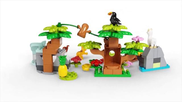 LEGO® DUPLO® 10973 Divoká zvířata Jižní Ameriky od maxikovy-hracky.cz смотреть онлайн
