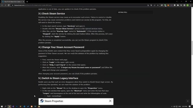 HOW TO FIX STEAM ERROR CODE: E84? смотреть онлайн