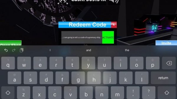 Death Star tycoon supremacy ship code video(roblox)