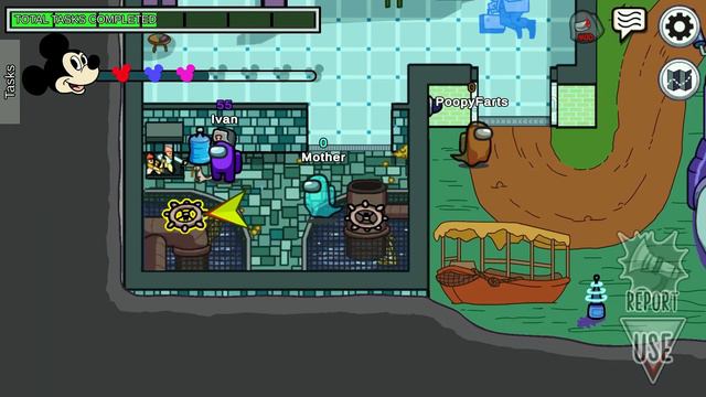 MICKEY MOUSE.AVI Mod in Among Us... смотреть онлайн