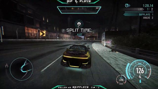 Angie Boss Race_1 | Need for Speed : Carbon Rework MOD смотреть онлайн
