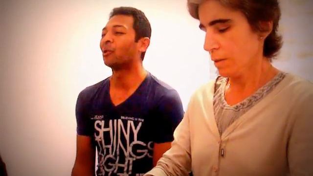Samira Consuelo - Piano / Mario Matsunaga- Voz- Jovens Talentos Maracá -What A Wonderful World