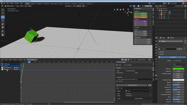 Уроки Blender. Катаем квадратное! смотреть онлайн