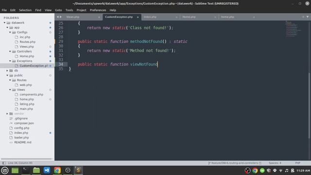 How to build custom template engine | Custom MVC tutorial for PHP смотреть онлайн
