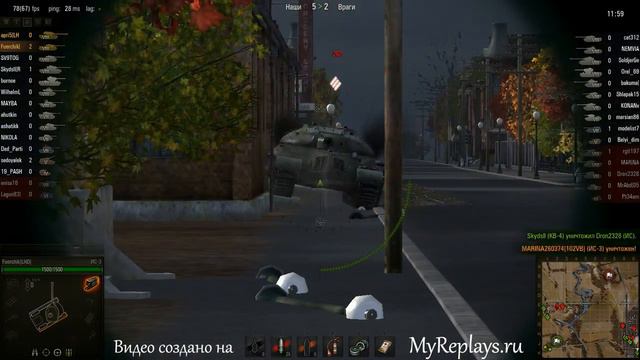 WOT: Хайвей - ИС-3 смотреть онлайн