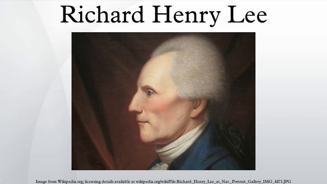 Richard Henry Lee смотреть онлайн