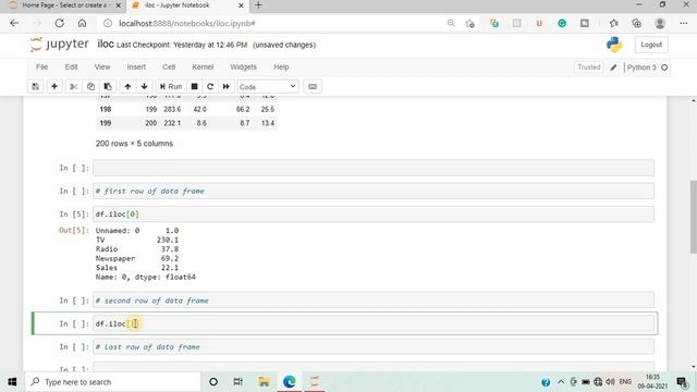 Slicing and Indexing Using iloc function in Hindi - Tutorial Camp смотреть онлайн