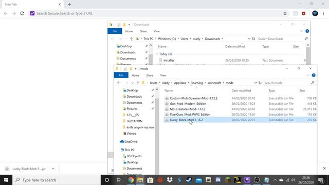 How to install Minecraft Forge for 1.15.2 and The Lucky Block mod смотреть онлайн