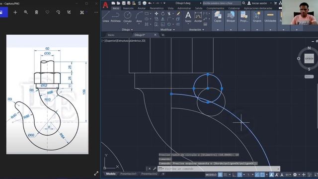 COMO HACER DIBUJO BÁSICO EN AUTOCAD 12 смотреть онлайн