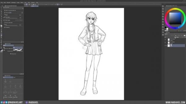 Clip Studio Paint Tutorial ? 5 Features you should know (Quick Mask, Selection Layers, etc.)