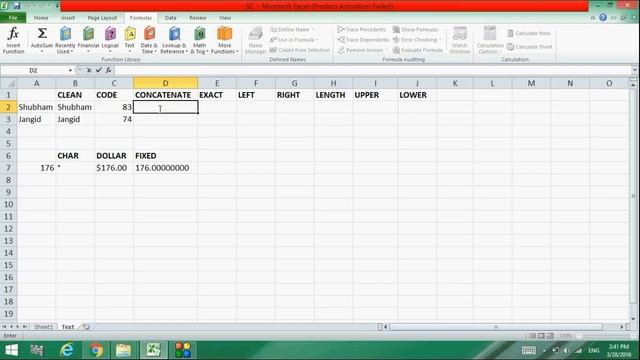 #28 How to Use Text Function in MS Excel (Hindi/Urdu) Shubham Jangid смотреть онлайн