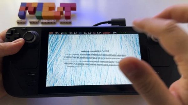 STEEP - Steam Deck gameplay (Steam store version)